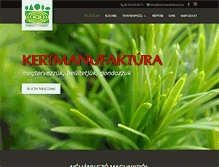 Tablet Screenshot of kertmanufaktura.hu